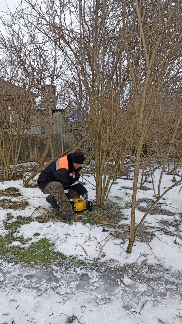 Сегодня провели субботник в селе Зиборовка🌿.